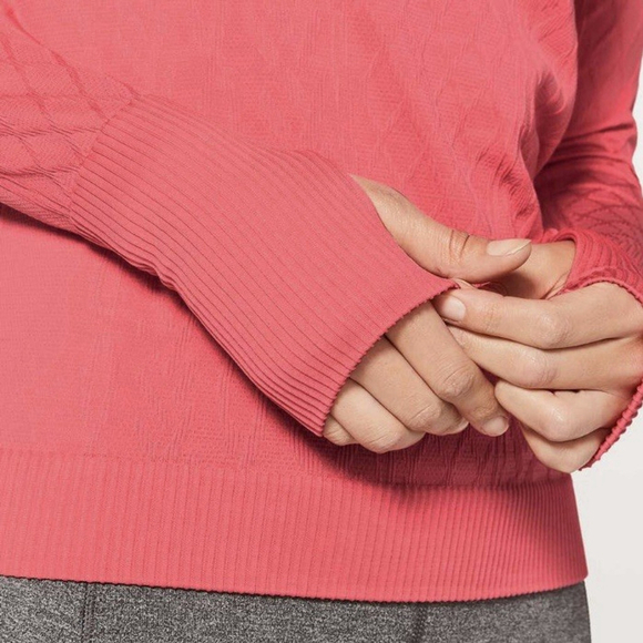 Lululemon Rest Less Pullover Women’s Flash Light Tone Pink Size 6 - Picture 2 of 8